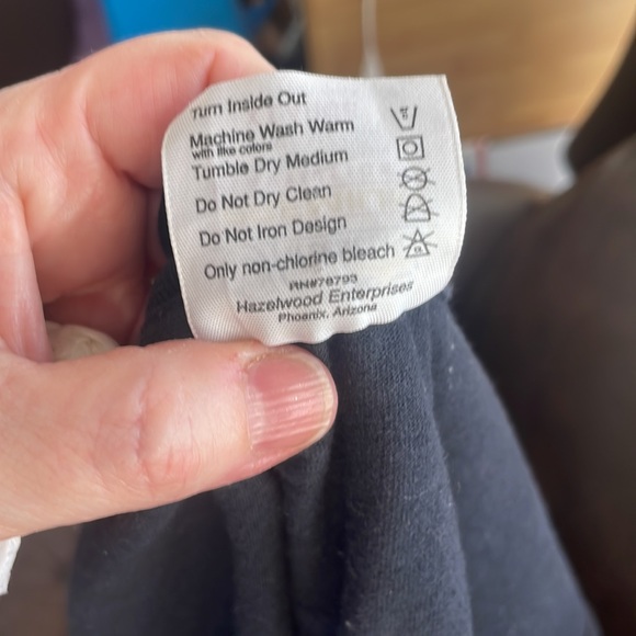 Hazel woods premium cotton tee XL black with buck-front&back heavy weight tee - Picture 7 of 14